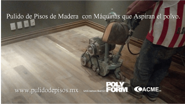 pulido y barnizado de pisos de madera