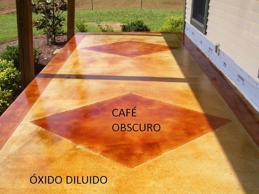 concreto oxidado