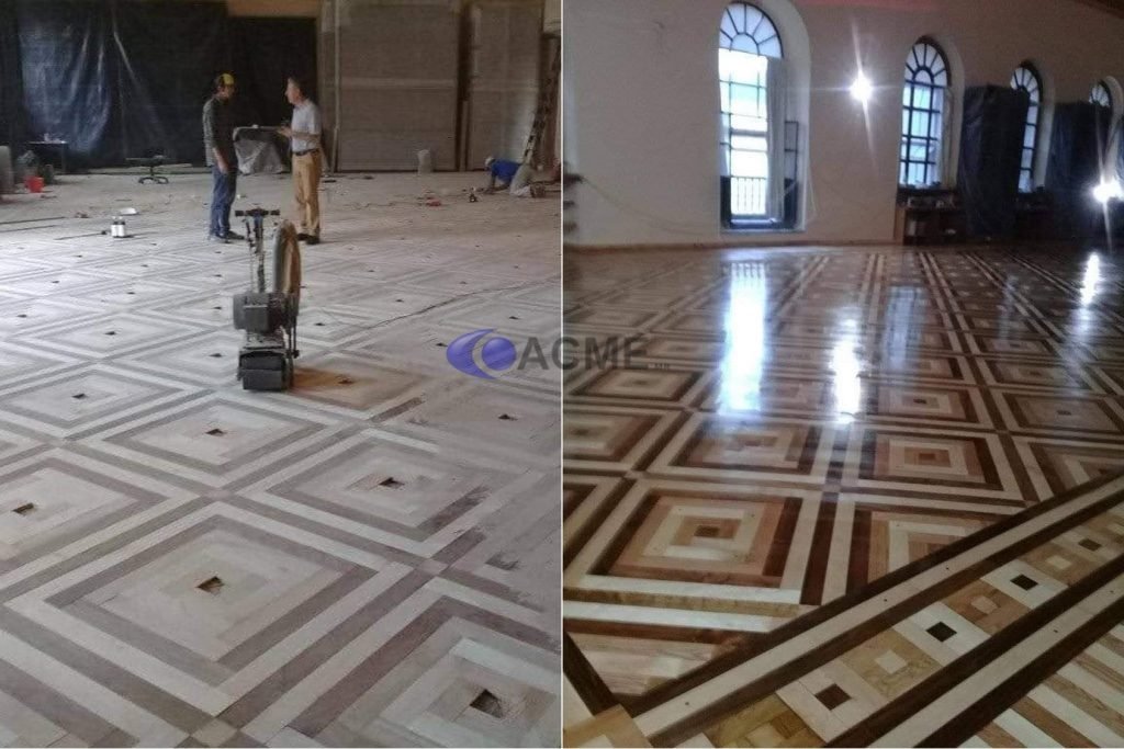 reparación pulido y barnizado