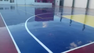 Pisos de resina: Alternativa resistente y duradera 2 Instalaciones deportivas con pisos de resina