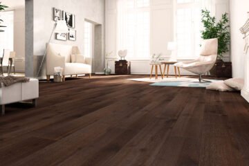 pisos de madera de Wengué sala